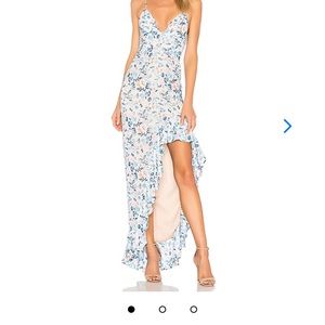 Lovers + Friends floral meadow Ahamani dress